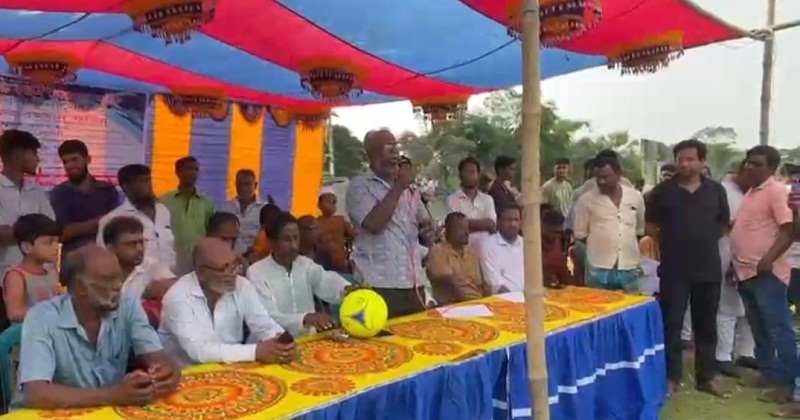 ফুটবল টুর্নামেন্টের উদ্বোধন