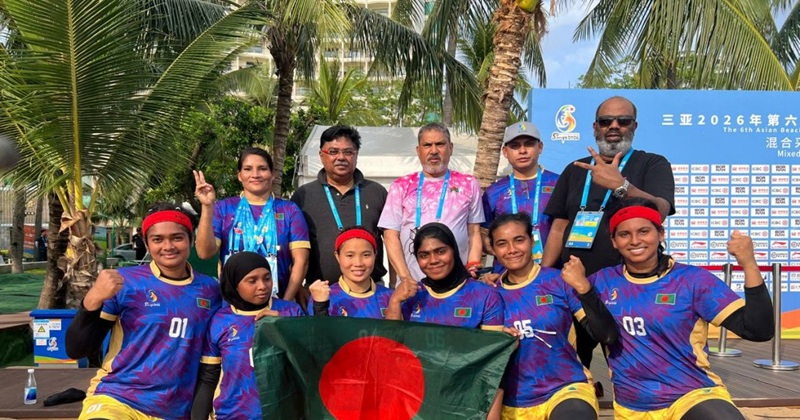 বাংলাদেশ নারী বাংলাদেশ কাবাডি দল।