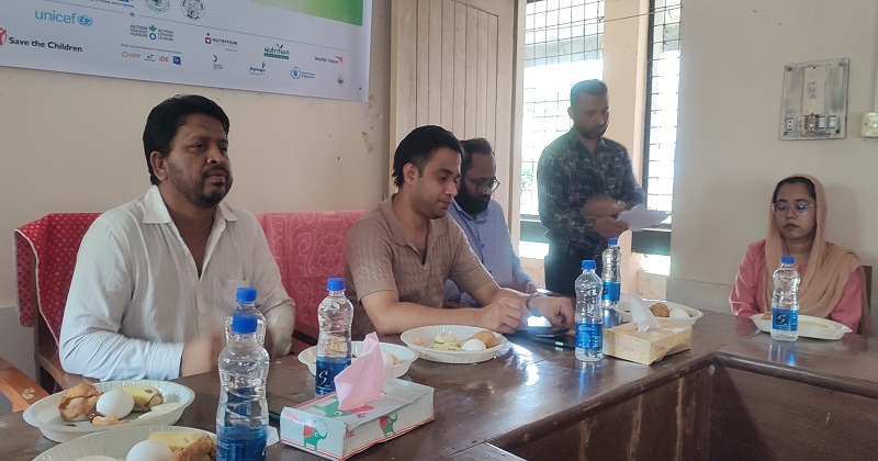 জাতীয় পুষ্টি সপ্তাহ ও বিশ্ব ম্যালেরিয়া দিবস পালিত
