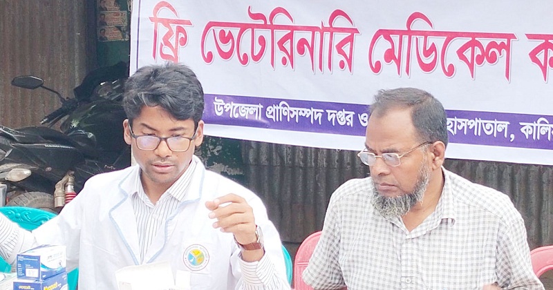 ফ্রি ভেটেরিনারি মেডিকেল ক্যাম্প