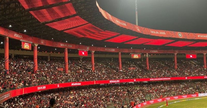 রয়্যাল চ্যালেঞ্জার্স বেঙ্গালুরুর হোম ভেন্যু এম. চিন্নাস্বামী স্টেডিয়াম