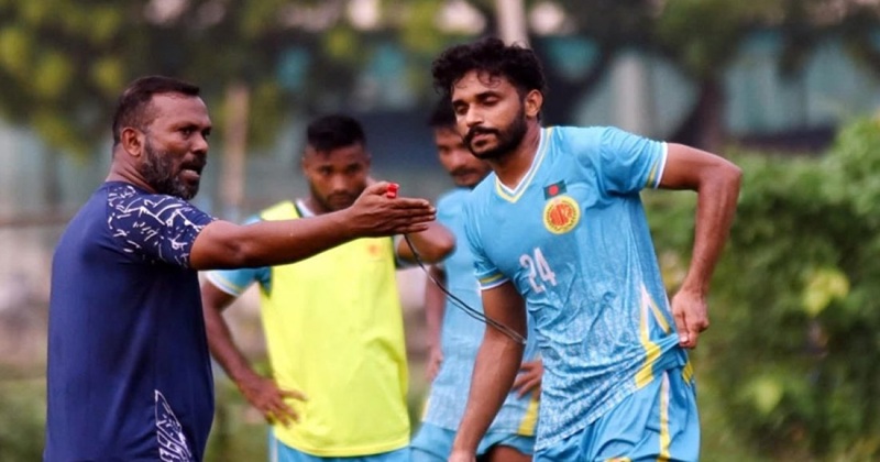 : আবাহনীর হয়ে অনুশীলনে মারুফুল হক- সংগৃহীত
