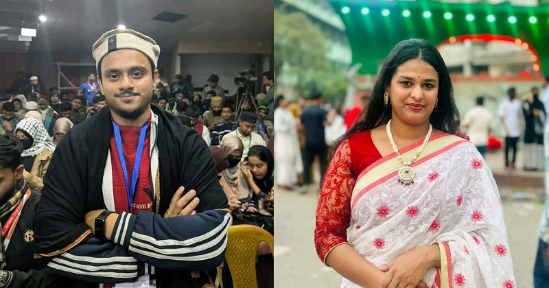 জর্জিস আনোয়ার নাঈম ও সাদিয়া সুলতানা নেলী