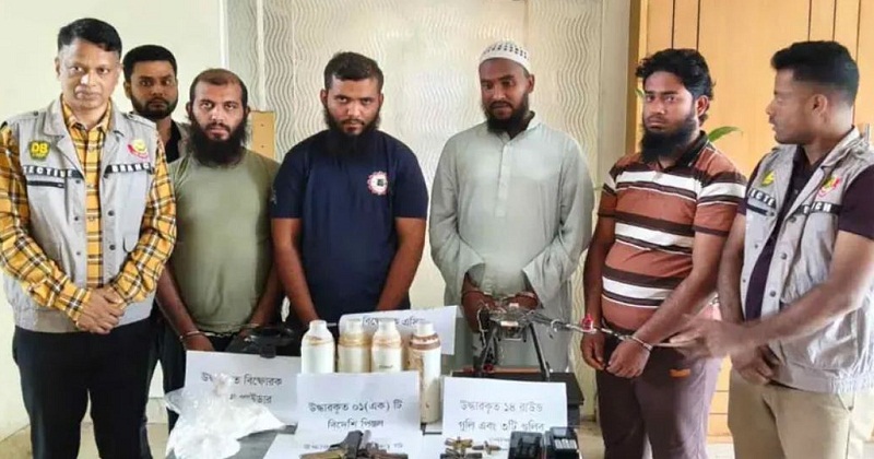 ধারণা করা হচ্ছে গ্রেপ্তারকৃতরা নিষিদ্ধ সংগঠন ‘আকসা’র সদস্য