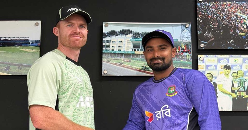 বাংলাদেশ ও নিউজিল্যান্ডের অধিনায়ক
