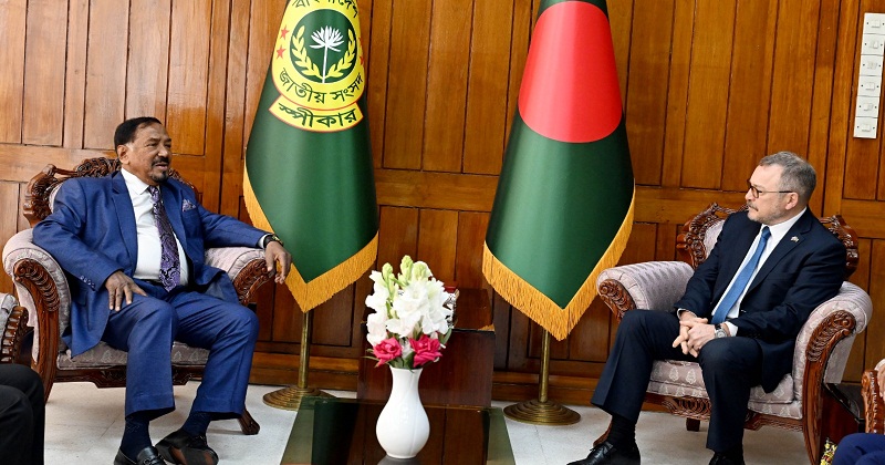 রাশিয়ার রাষ্ট্রদূতের সৌজন্য সাক্ষাৎ