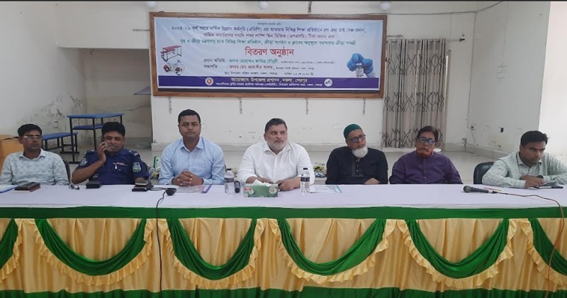 নকলায় উন্নয়নের বহুমুখী ছোঁয়া: শিক্ষা, ক্রীড়া ও খামারিদের সহায়তা