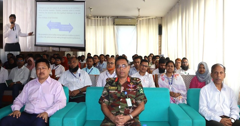 বাউয়েটে গবেষণা ও প্রকাশনার মাধ্যমে একাডেমিক উৎকর্ষতা শীর্ষক সেমিনার অনুষ্ঠিত