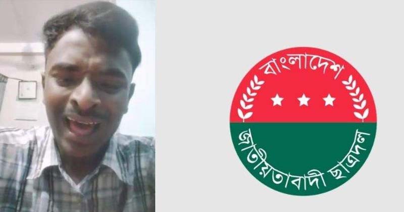 ফেসবুক লাইভে কাঁদছেন আহসান উল্লাহ নয়ন © ভিডিও থেকে নেওয়া