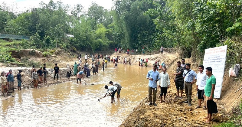 হালদার মানিকছড়ি অংশ খনন শুরু