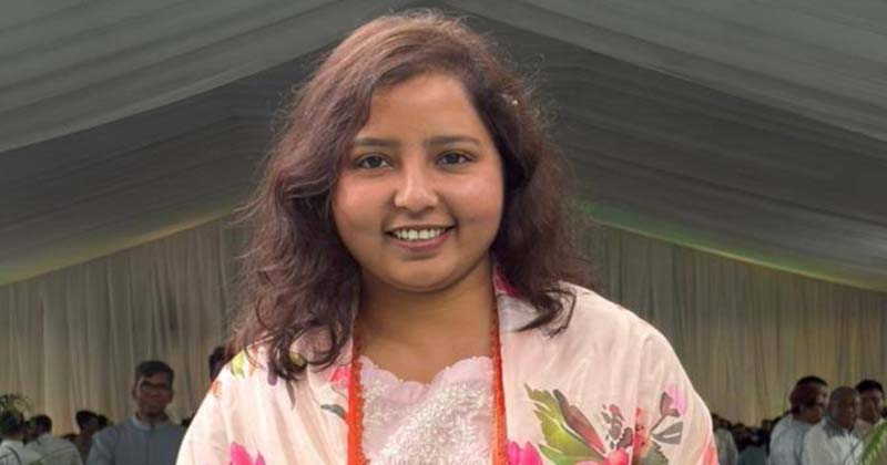 ছাত্রদল নেত্রী সংসদ সদস্য মানসুরা আলম