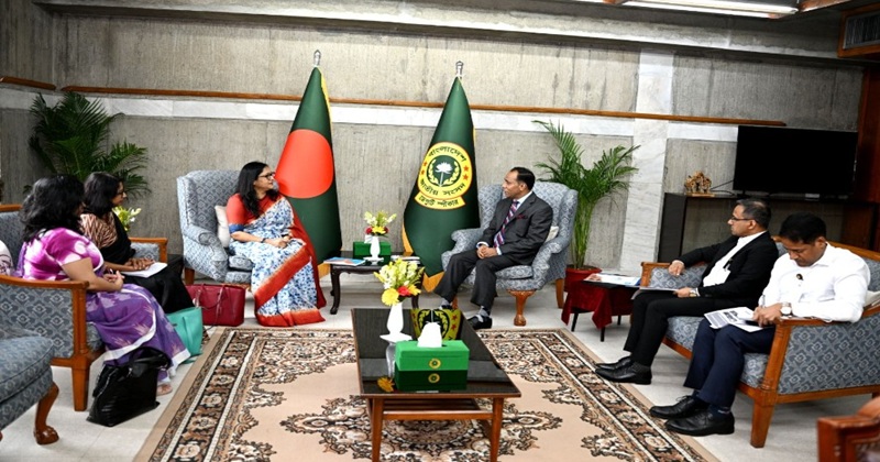 ডেপুটি স্পীকারের সঙ্গে ইউনিসেফ প্রতিনিধিদলের সাক্ষাৎ