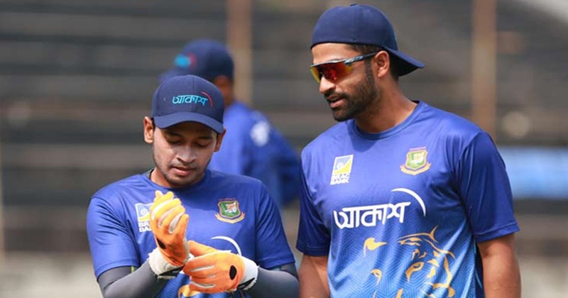 মুশফিকুর রহিম ও তামিম ইকবাল-ফাইল ছবি