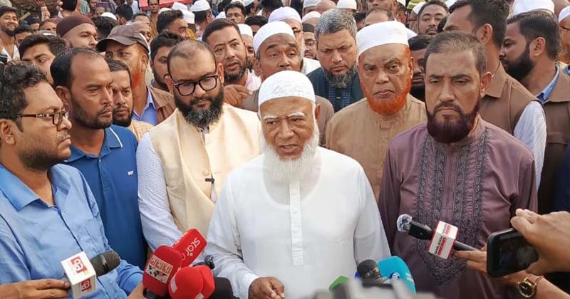 বিরোধীদলীয় নেতা ও জামায়াতে ইসলামীর আমির ডা. শফিকুর রহমান