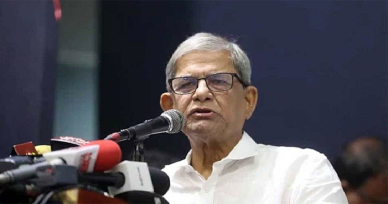 মির্জা ফখরুল । ফাইল ছবি