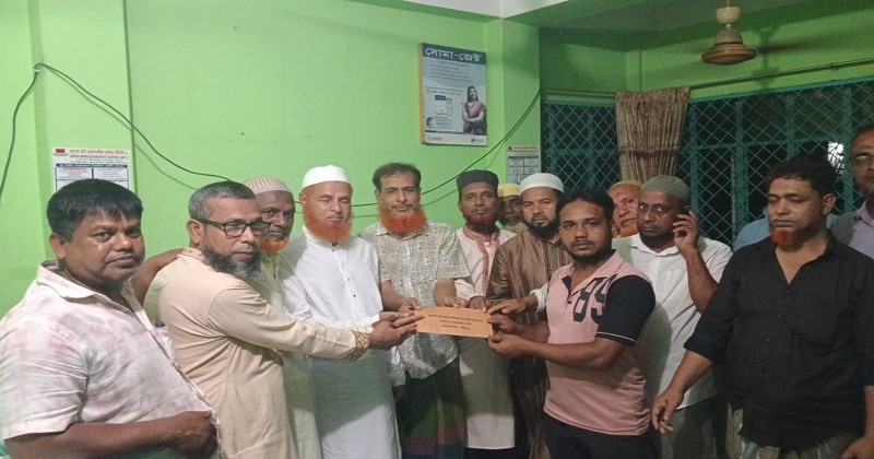 আর্থিক সহায়তা প্রদান করেছেন গাজীপুর-৫ আসনের সংসদ সদস্য এ কে এম ফজলুল হক মিলন