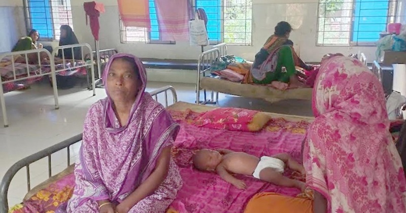 চিতলমারীতে প্রচণ্ড গরমে বাড়ছে হাম ও ডাইরিয়া রোগীর সংখ্যা