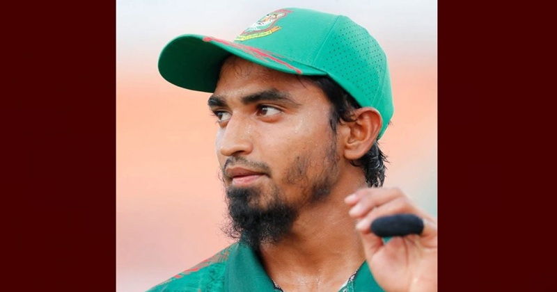 বাংলাদেশ জাতীয় দলের পেসার তানজিম হাসান সাকিব-ফাইল ছবি
