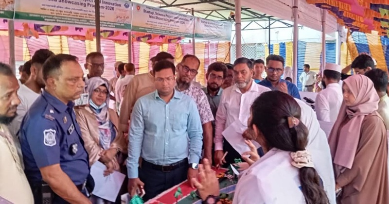 পূর্বধলায় শিক্ষার্থীদের সৃষ্টিকর্ম নিয়ে উদ্ভাবনী মেলা