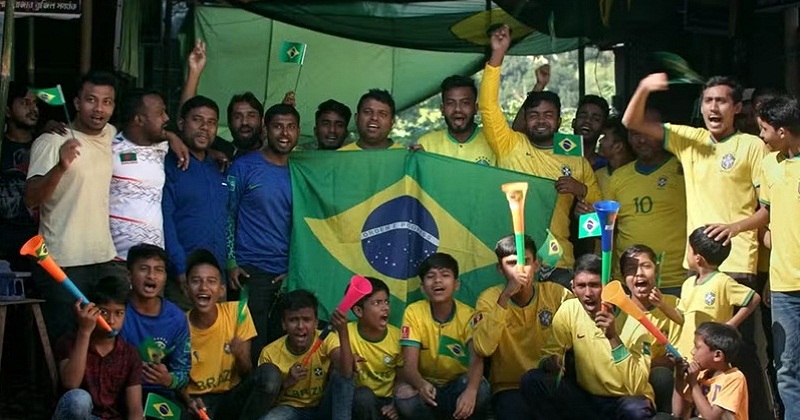 বাংলাদেশি ভক্তদের উন্মাদনার খবর ব্রাজিলের গণমাধ্যমে