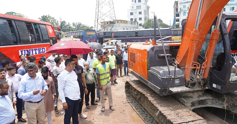 অবৈধ স্থাপনা উচ্ছেদ