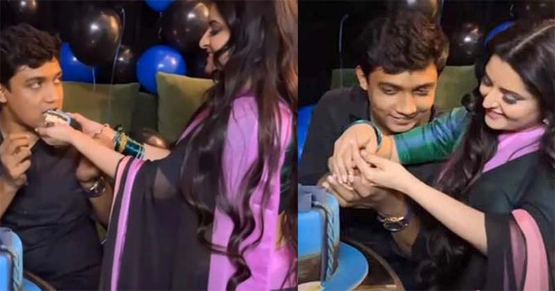 চিত্রনায়িকা পরীমণির সঙ্গে গোলাম সাকলায়েন