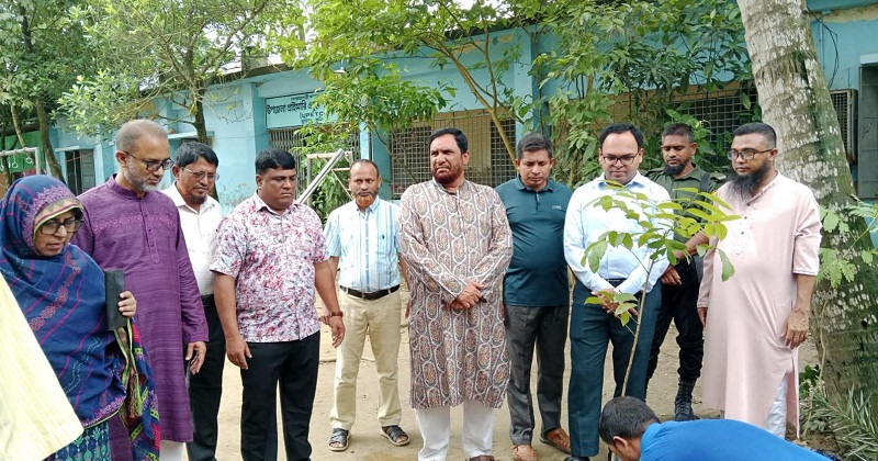 গাছ রোপণ কর্মসূচির উদ্বোধন