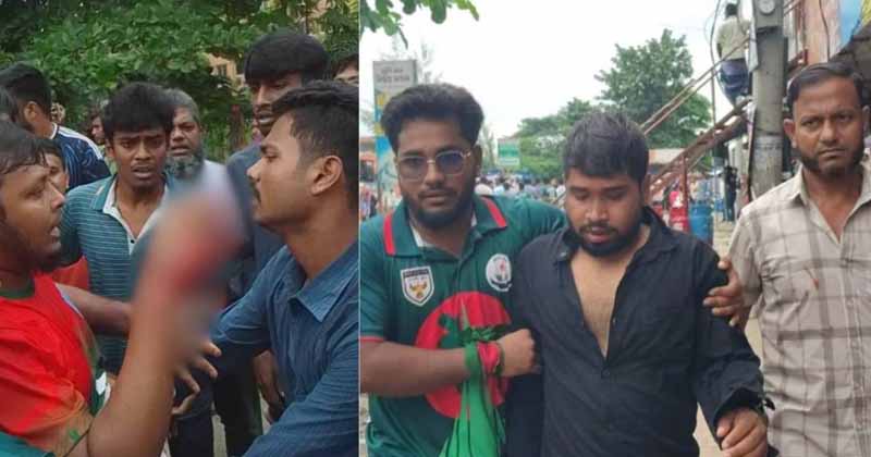 হামলায় আহত শিবির নেতাকর্মীরা
