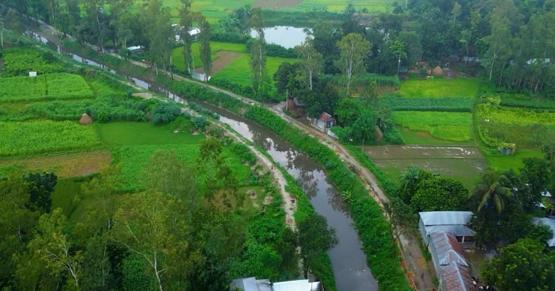 মরা খালে ফিরেছে প্রাণ