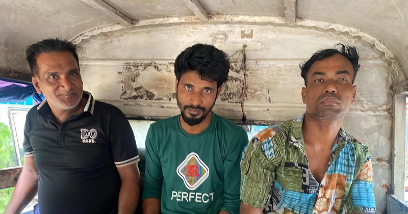 তিনজনের কারাদণ্ড
