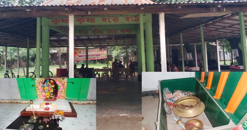 মন্দিরে দুঃসাহসিক চুরি