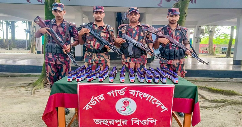 নেশাজাতীয় সিরাপ জব্দ