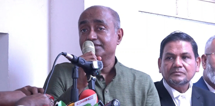 বক্তব্য রাখছেন আইন, বিচার ও সংসদবিষয়কমন্ত্রী অ্যাডভোকেট মো. আসাদুজ্জামান