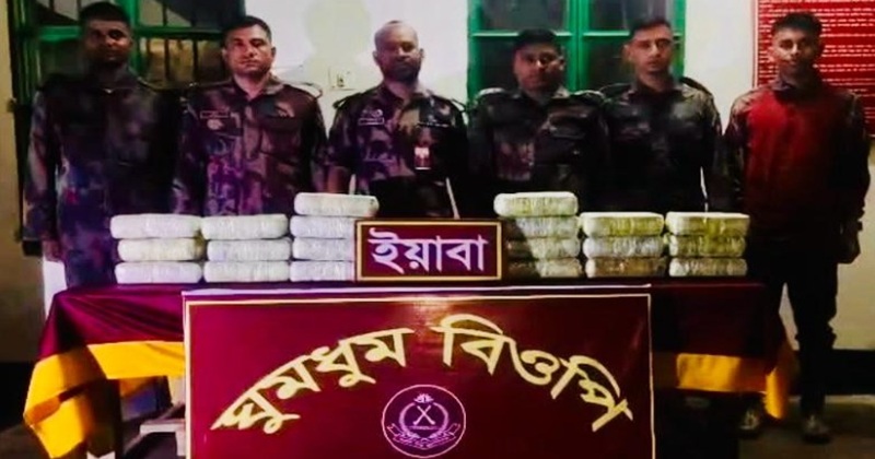 উখিয়া সীমান্তে ইয়াবার বড় চালান উদ্ধার