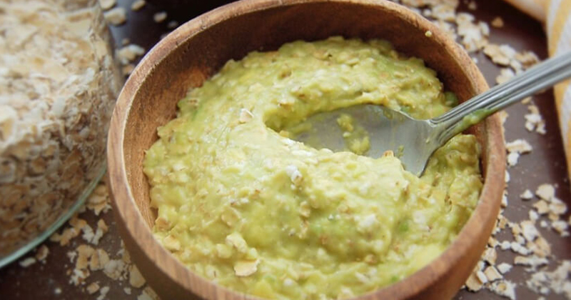 ওটমিল ও অ্যালোভেরা