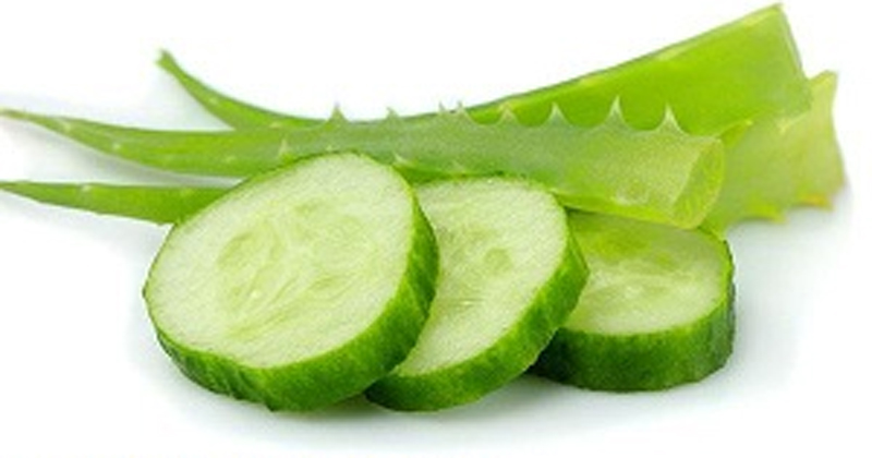 শসা ও অ্যালোভেরা