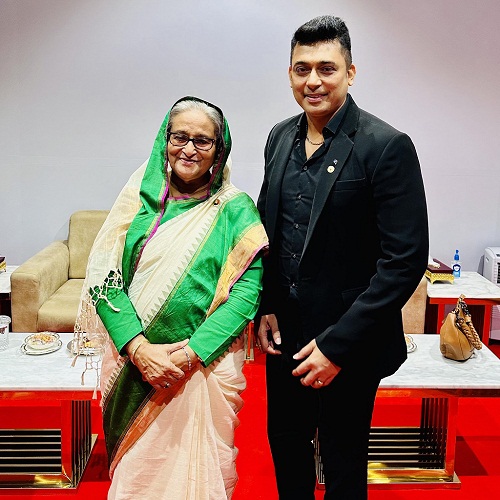 প্রধানমন্ত্রীর সঙ্গে জায়েদ খান
