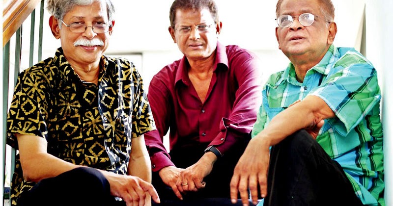 জাফর ইকবাল ও আহসান হাবিবের সাথে হুমায়ূন আহমেদ