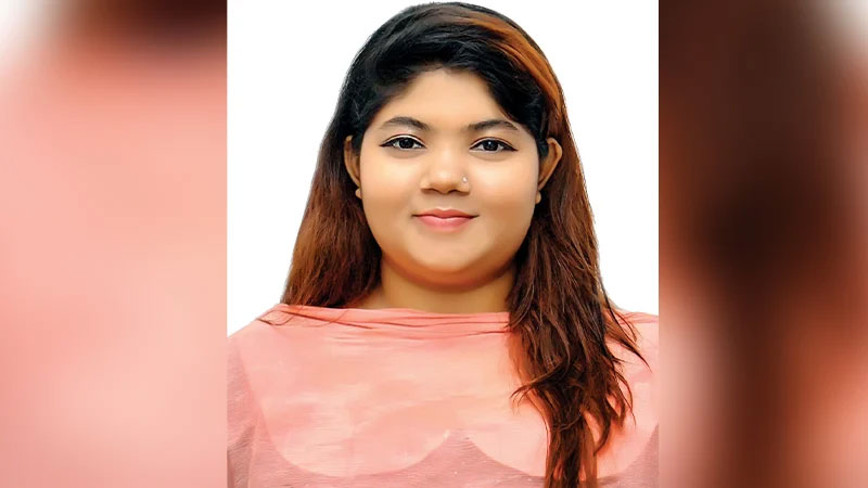 চেয়ারম্যান প্রার্থী খাদিজা বিনতে রোশন। ছবি: সংগৃহীত
