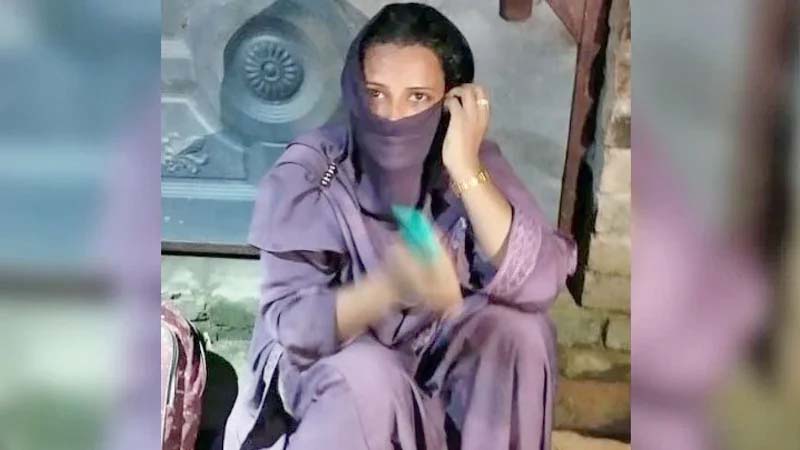 ভুক্তভোগী নারী। ছবি: সংগৃহীত